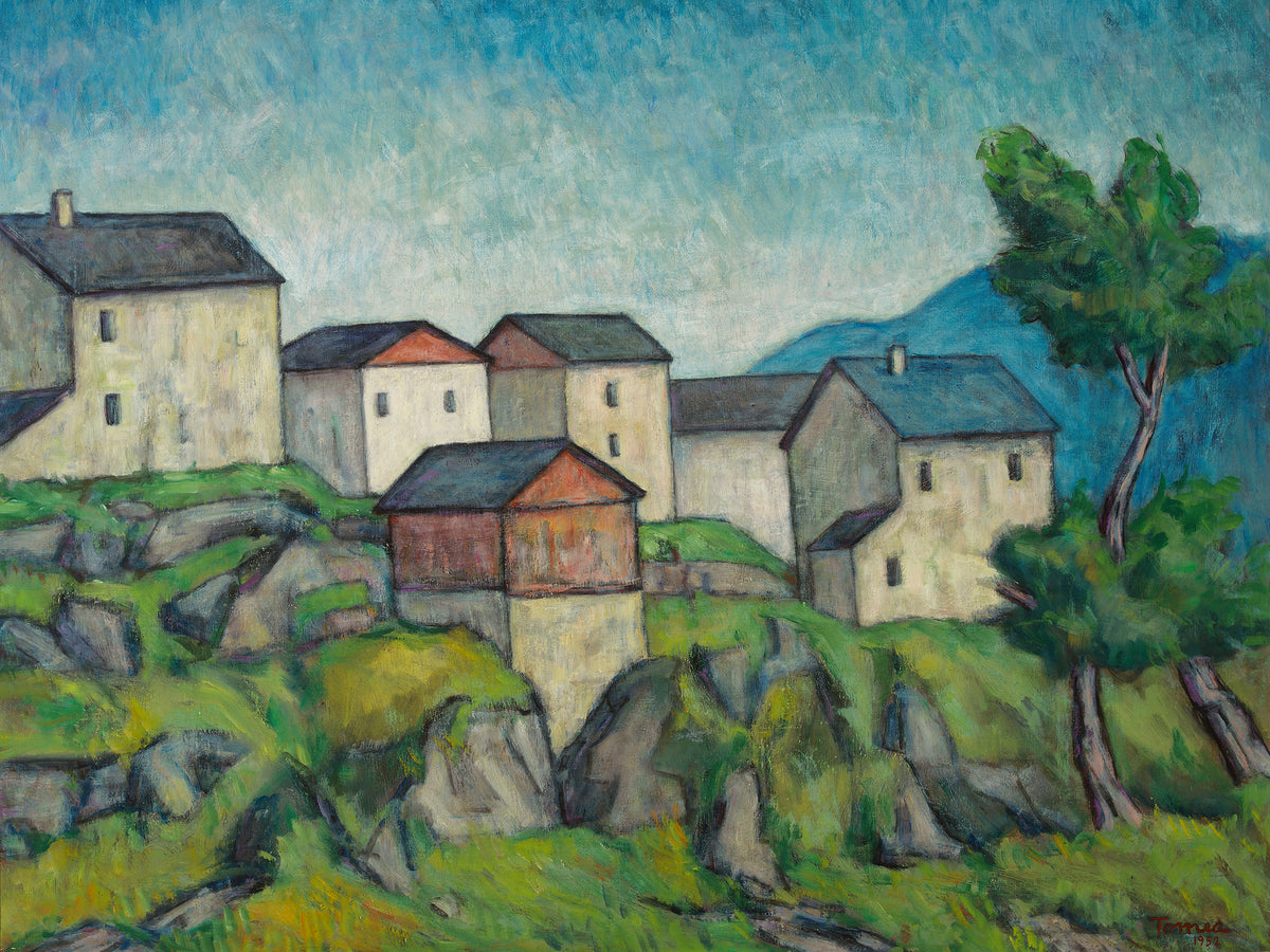 "Case a Zoppè di Cadore". Autore Tomea Fiorenzo.