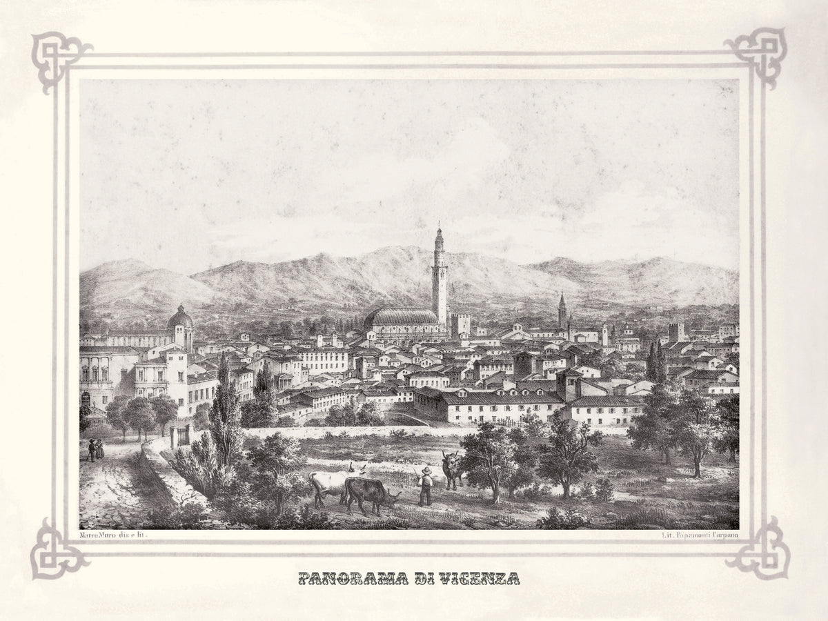 MORO - Veduta Panorama di Vicenza