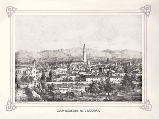 MORO - Veduta Panorama di Vicenza