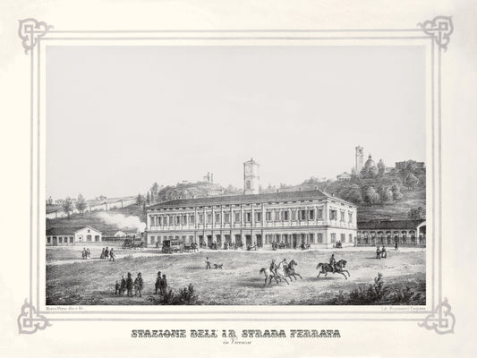 MORO - Veduta Stazione Ferrovia di Vicenza