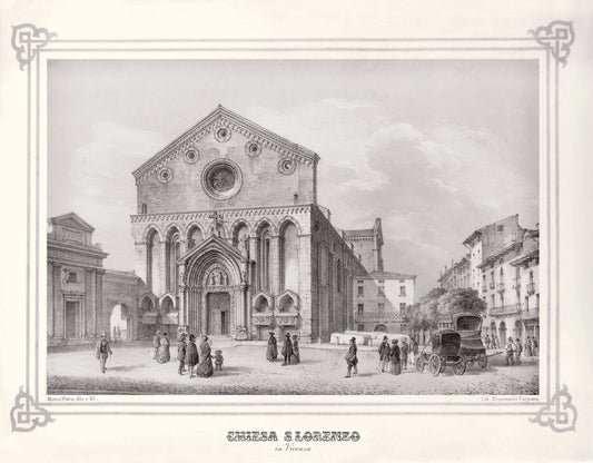 MORO - Veduta Chiesa di San Lorenzo di Vicenza