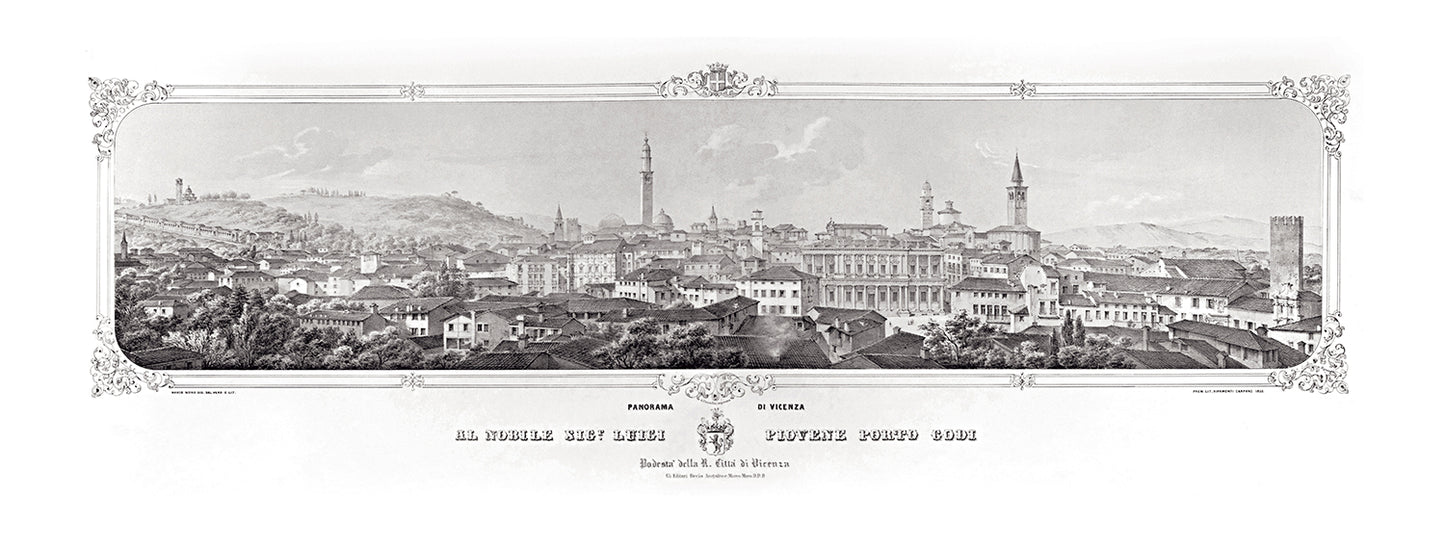 MORO - Veduta della città di Vicenza