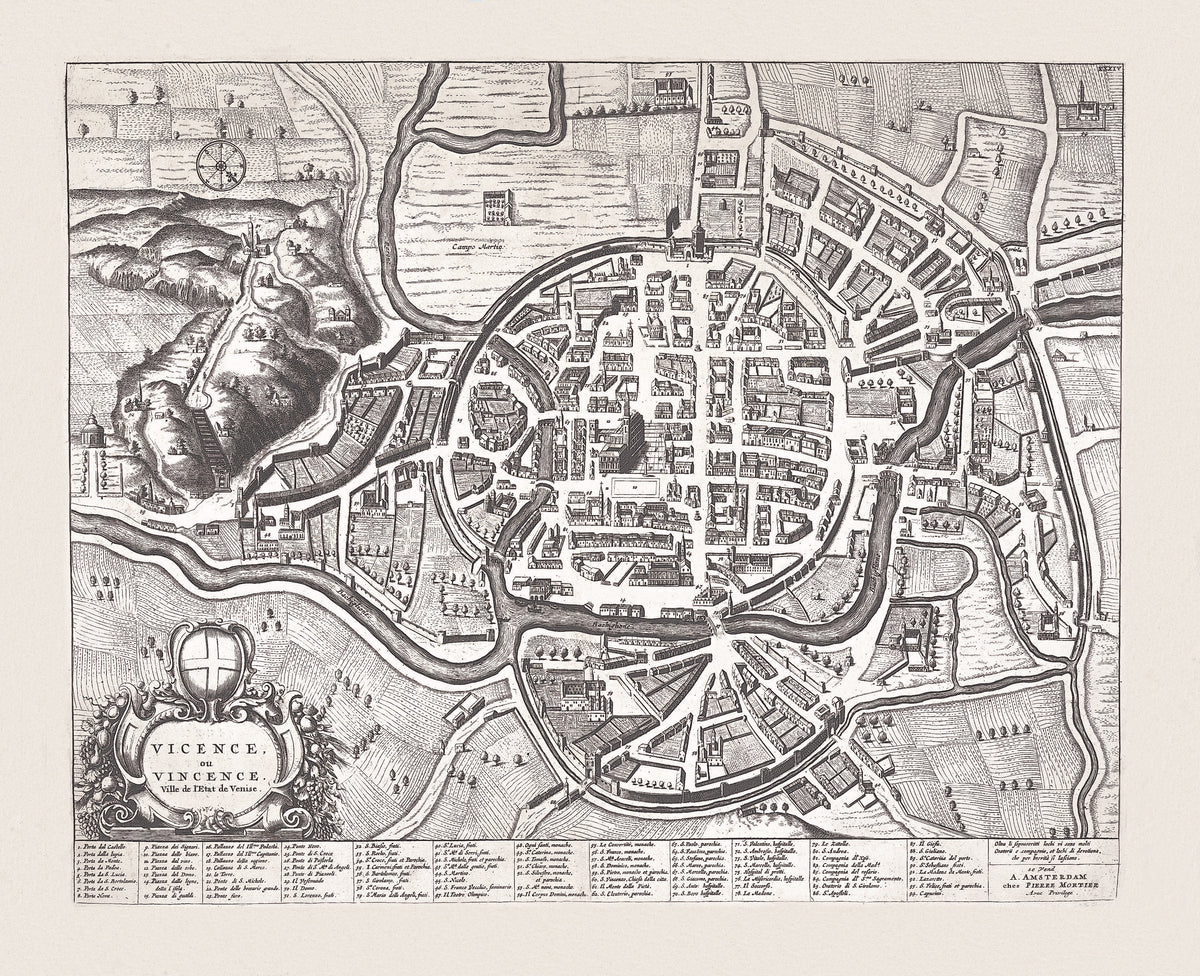 Mappa di Vicenza