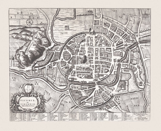 Mappa di Vicenza