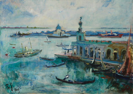 "Punta della Dogana e Giudecca" Autore Zanutto Renzo