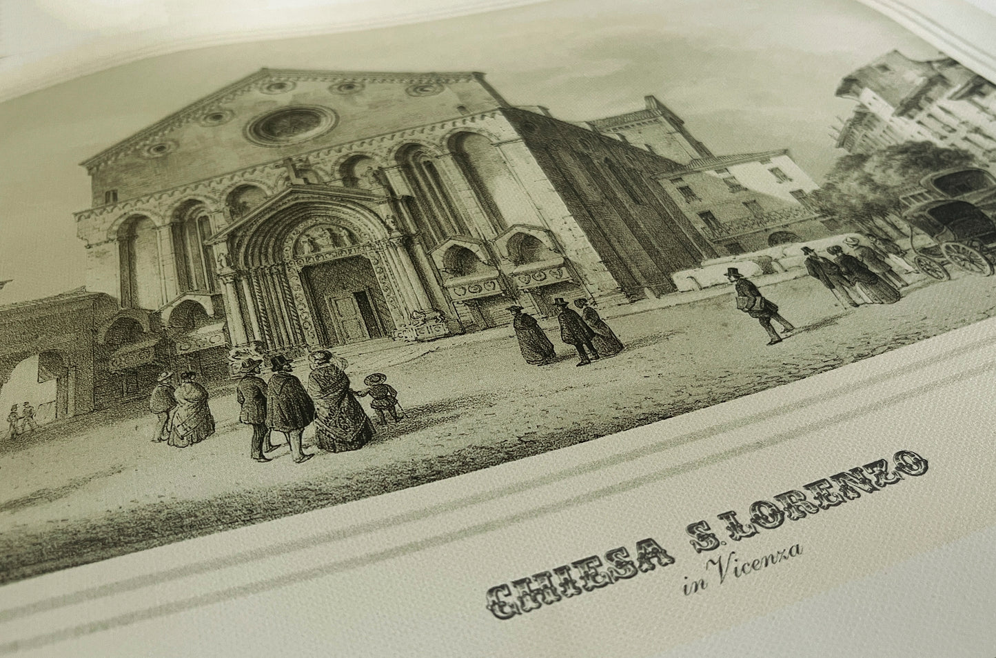 MORO - Veduta Chiesa di San Lorenzo di Vicenza