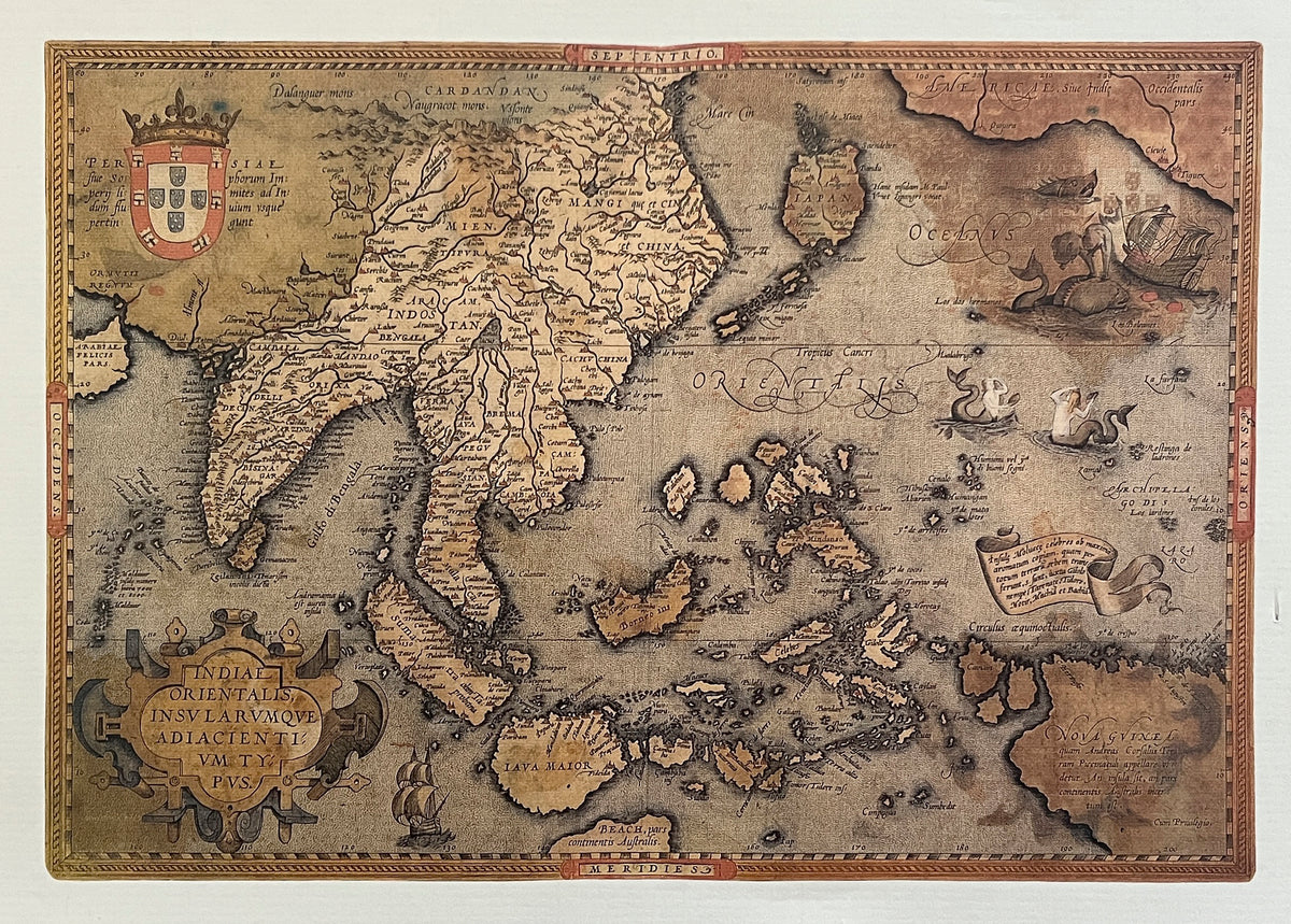 Mappa INDIE antica