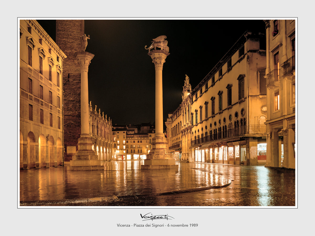 RACCOLTA FOTO NOTTURNI PALLADIANI di VICENZA