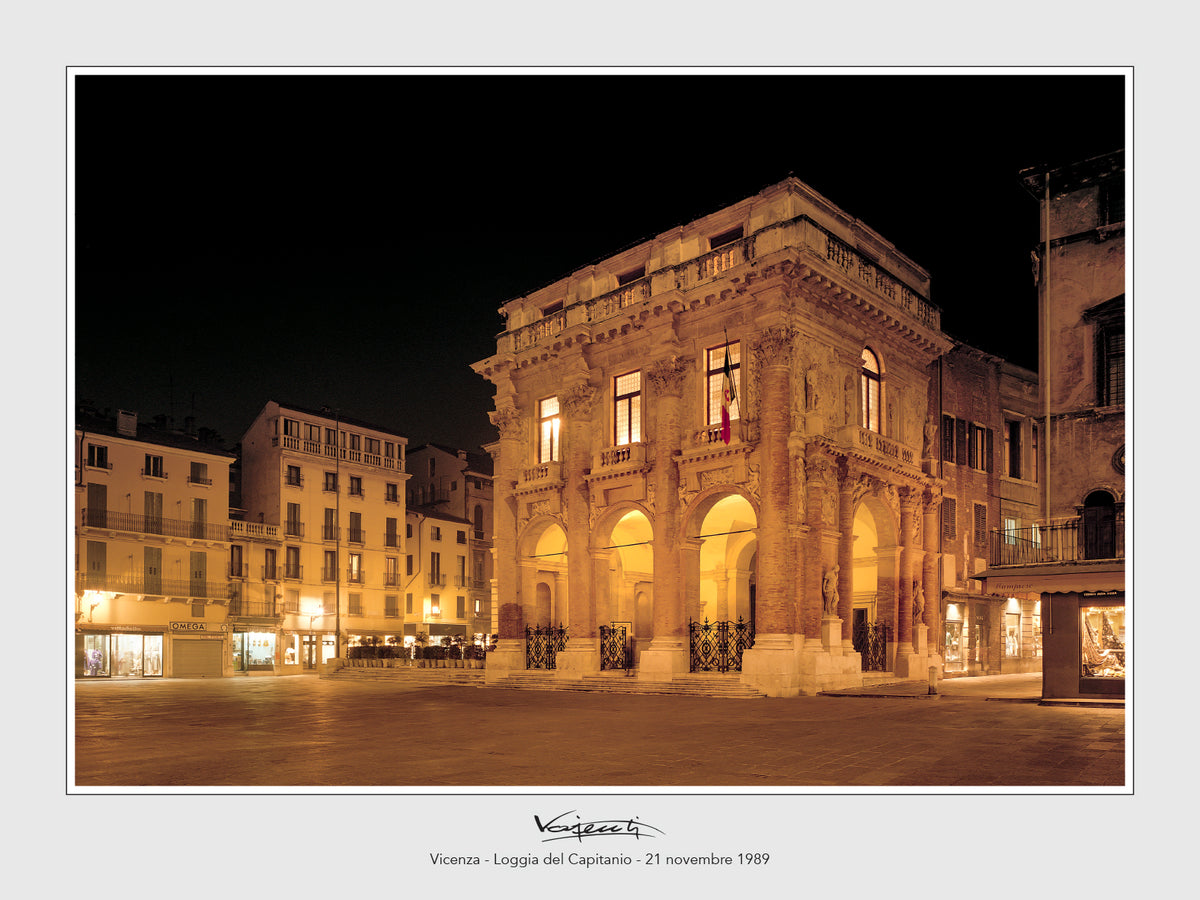 RACCOLTA FOTO NOTTURNI PALLADIANI di VICENZA