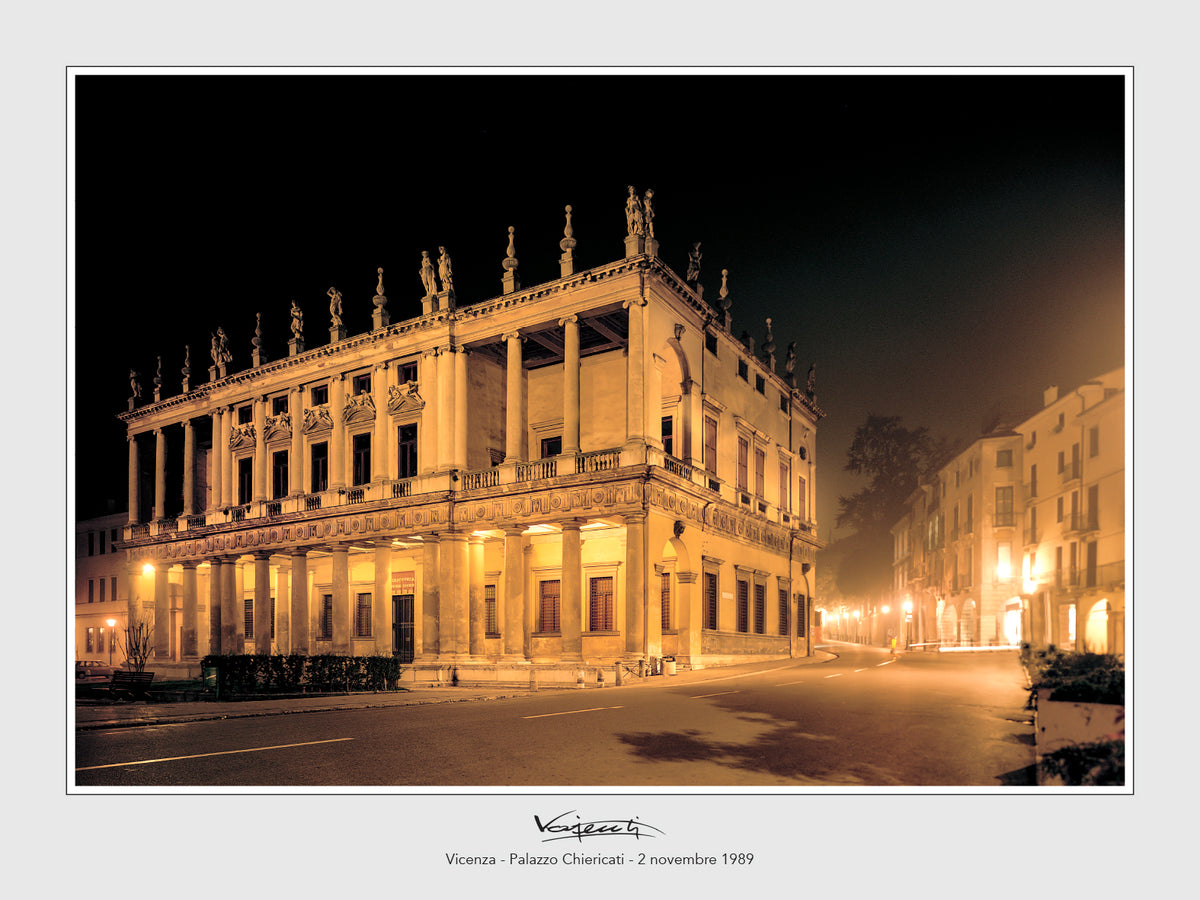 RACCOLTA FOTO NOTTURNI PALLADIANI di VICENZA