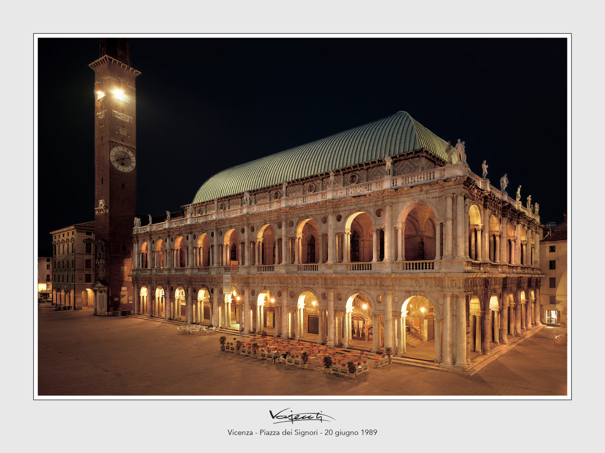 RACCOLTA FOTO NOTTURNI PALLADIANI di VICENZA