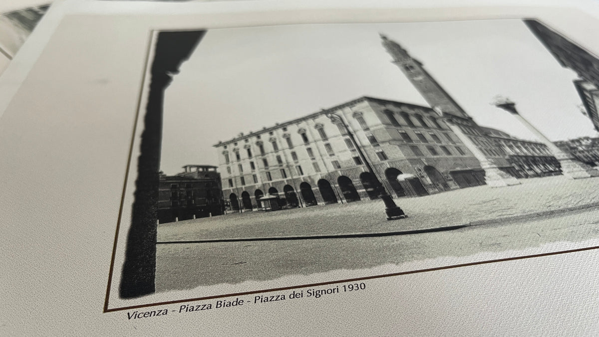 Piazza Biade e Piazza dei Signori 1930 Vicenza