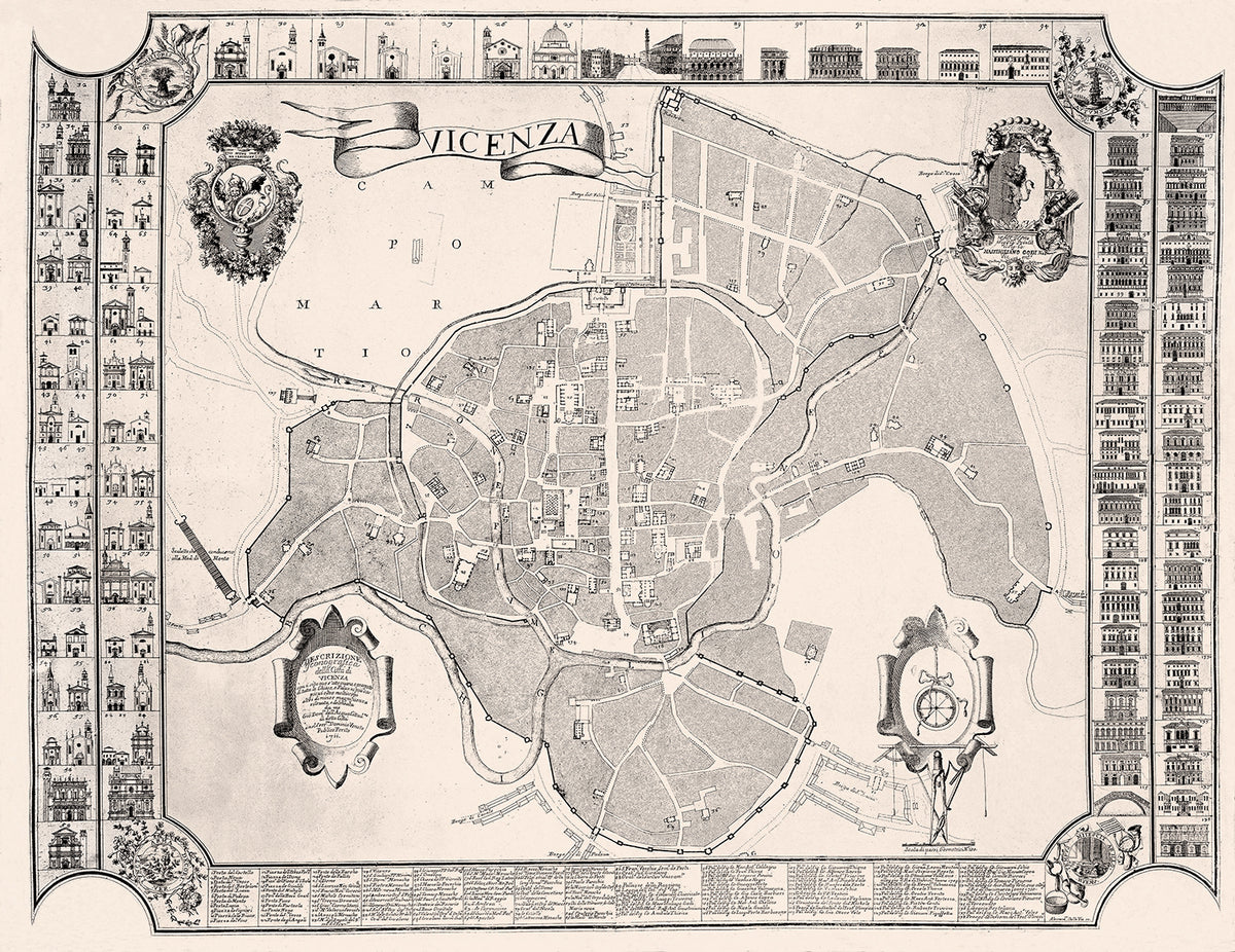 Mappa di Vicenza "IMPORTANTE"