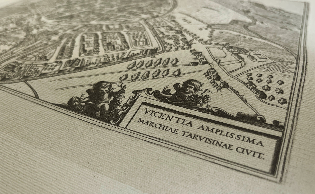 Mappa di Vicenza "VICENTIA AMPLISSIMA"