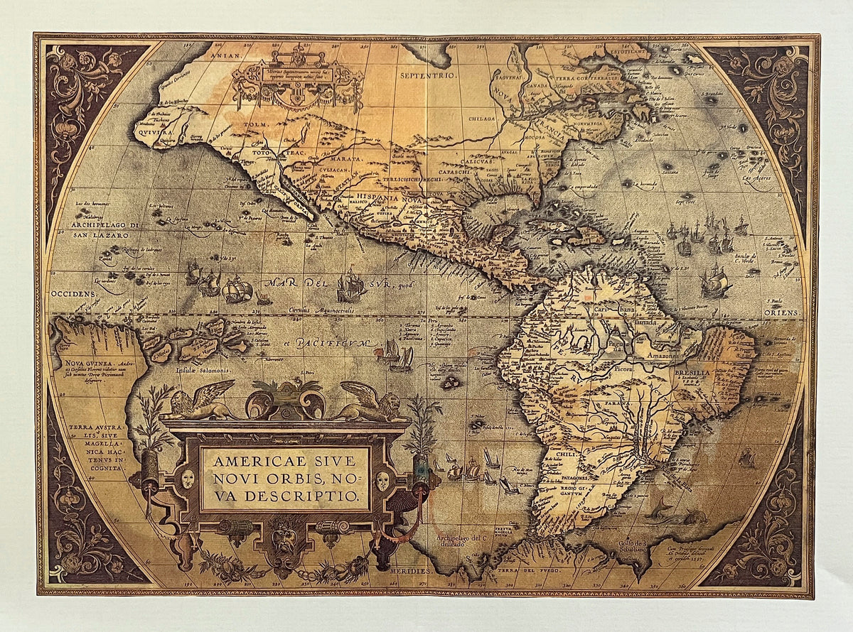 Mappa AMERICA antica