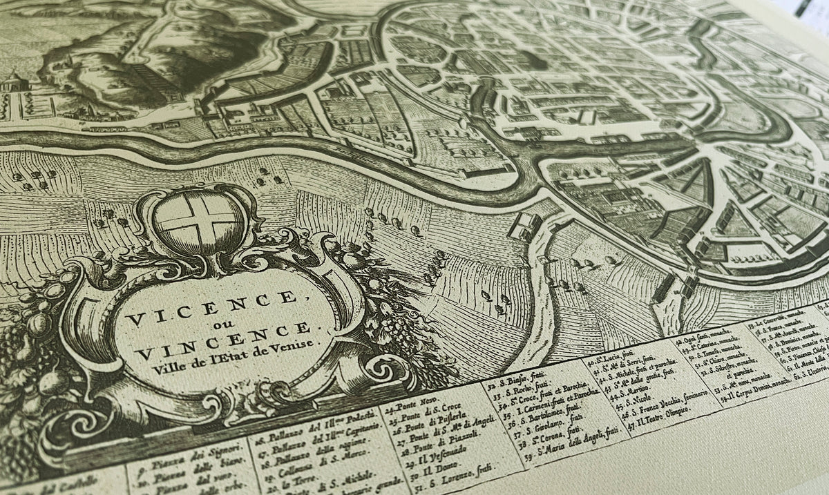 Mappa di Vicenza
